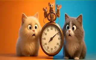 بازی فکری: اگر ۳ گربه بتوانند در ۳ دقیقه، ۳ موش را بگیرند، ۱۰۰ گربه در چند دقیقه می‌توانند ۱۰۰ موش را بگیرند؟