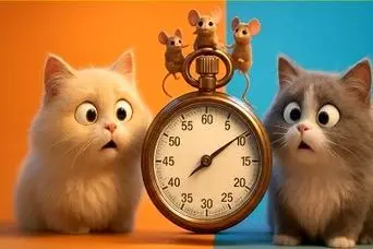 بازی فکری: اگر ۳ گربه بتوانند در ۳ دقیقه، ۳ موش را بگیرند، ۱۰۰ گربه در چند دقیقه می‌توانند ۱۰۰ موش را بگیرند؟