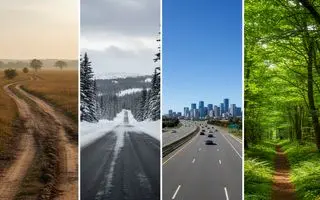 تست شخصیت شناسی :با انتخاب جاده‌ مورد علاقه بفهمید درونت چقدر آشفته است!