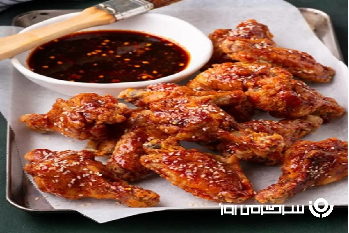 طرز تهیه بال سوخاری ترد و خوشمزه به روش رستورانی
