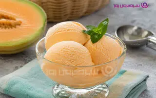 طرز تهیه بستنی طالبی خانگی، خوش طعم و متفاوت !