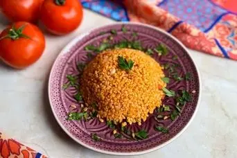 جایگزینی سالم برای برنج؛  طرز تهیه پلو بلغور 