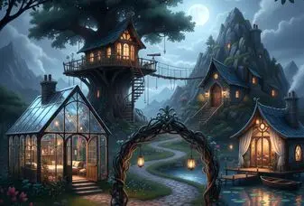 تست شخصیت شناسی : با انتخاب یک کلبه بفهمید چقدر چقدر به تنهایی نیاز دارید !