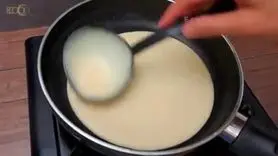 طرز تهیه پیتزا مایع ۵ دقیقه ای در ماهیتابه