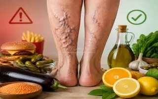 درمان واریس در خانه؛ لیست سیاه غذاهای ممنوعه برای مبتلایان به واریس