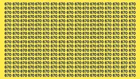 بازی فکری : فقط ۳ درصد افراد می‌توانند عدد ۶۰۷ را در ۵ ثانیه پیدا کنند!