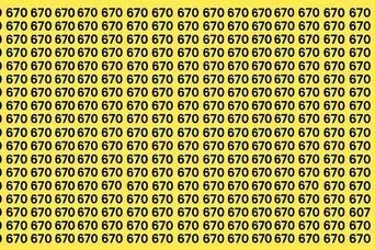 بازی فکری : فقط ۳ درصد افراد می‌توانند عدد ۶۰۷ را در ۵ ثانیه پیدا کنند!