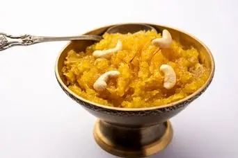 ‌طرز تهیه حلوای شیرازی زرد