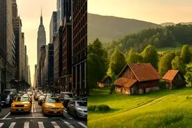 تست شخصیت شناسی : زندگی در شهر یا روستا؟