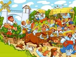 بازی فکری : برای اینکه بتونی توت فرنگی و تو 6 ثانیه پیدا کنی باید مثل یک شاهین تیزبین و گشنه باشی!