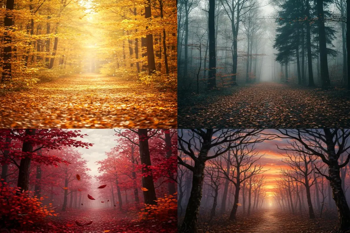 تست شخصیت شناسی : با انتخاب یک مسیر پاییزی بفهمید چقدر رازآلود هستید!