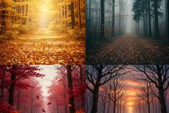 تست شخصیت شناسی : با انتخاب یک مسیر پاییزی بفهمید چقدر رازآلود هستید!