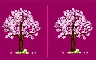 بازی فکری : این چالش ژاپنی اینترنت را تسخیر کرد؛ فقط تیزبین‌ها می‌توانند در ۷ ثانیه تفاوت‌های درخت گیلاس را پیدا کنند