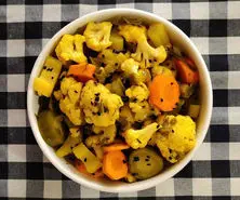 طرز تهیه ترشی هفت بیجار خونگی و خوشمزه  بدون کپک زدن