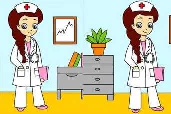 بازی فکری : 3 تفاوت تصویر خانم پرستار کجاست؟ اگر تمرکز خوبی دارید، در عرض 16 ثانیه بفهمید!