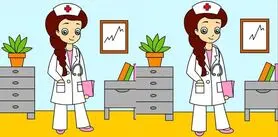 بازی فکری : 3 تفاوت تصویر خانم پرستار کجاست؟ اگر تمرکز خوبی دارید، در عرض 16 ثانیه بفهمید!