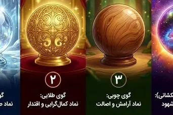 تست شخصیت‌ شناسی: با انتخاب یکی از۴ گوی زیبا بفهمید چقدر آدم راست و درستی هستی!