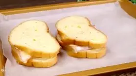 طرز تهیه ساندویچ پیتزا با نان تست  در نیم ساعت