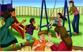 بازی فکری؛ نابغه قرن وظیفت پیدا کردن پری مادرخوانده‌ی پنهان بین مردم پارک کودکان