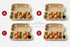 تست شخصیت شناسی | خم‌مرغ‌ها را مرتب می‌چینی یا متفاوت؟ | نتیجه‌اش عجیب‌تر از چیزی است که فکر می‌کنی
