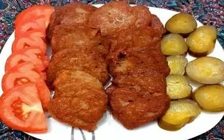 طرز تهیه شامی کباب با سنگدان مرغ