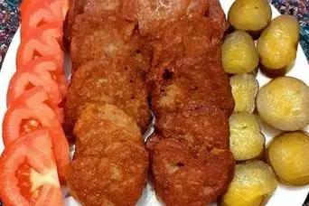 طرز تهیه شامی کباب با سنگدان مرغ