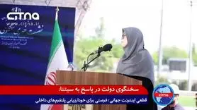 خبر جدید و مهم سخنگوی دولت از وصل شدن اینترنت | اعلام زمان جدید برای اتصال اینترنت بین الملل