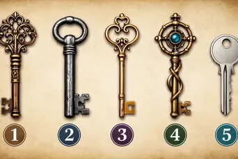 تست شخصیت شناسی | کدام کلید چشمت را گرفت؟ قدرتی را لو می‌دهد که هنوز جدی‌اش نگرفته‌ای