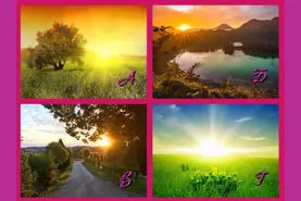 تست روانشناسی | یک منظره نشون میده چقدر آدم خوش شانسی هستی