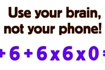 تست هوش: فقط اونایی که ضریب هوشی بالای 160 دارن و مثل انیشتین فکر میکنن، زیر 5 ثانیه این مسئله رو حل میکنن!