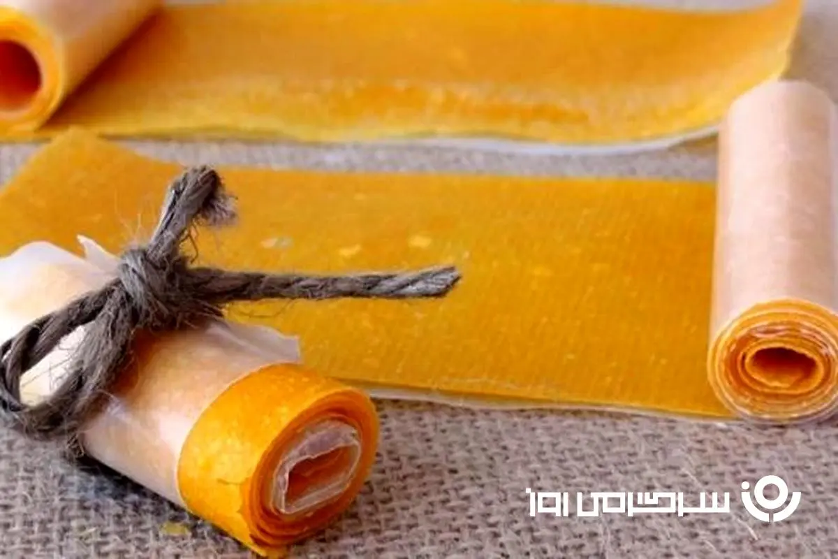 طرز تهیه لواشک انبه خانگی | لواشک انبه ترش و خوشمزه