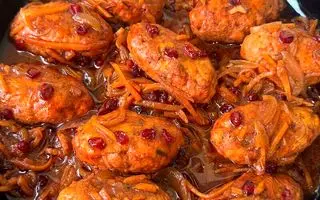 طرز تهیه کوفته سماق ترش و شیرین