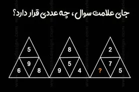 تست هوش | فقط درصد کمی تونستن عددمناسب جای خالی رو پیدا کنند | 1 دقیقه وقت داری