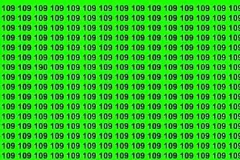 بازی فکری : فقط اونایی که دید عقابی دارند 190  رو تو 6 ثانیه پیدا می کنند!