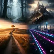 تست شخصیت شناسی : با انتخا یک جاده بفهمید قلبتان منتظر چیست!