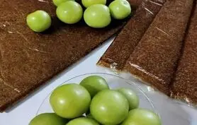 طرز تهیه لواشک گوجه سبز خانگی | لواشک گوجه سبز ترش و خوشمزه در یک ساعت