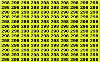 بازی فکری : فقط تیز بین ها تو 7 ثانیه عدد 293 رو پیدا می کنن!