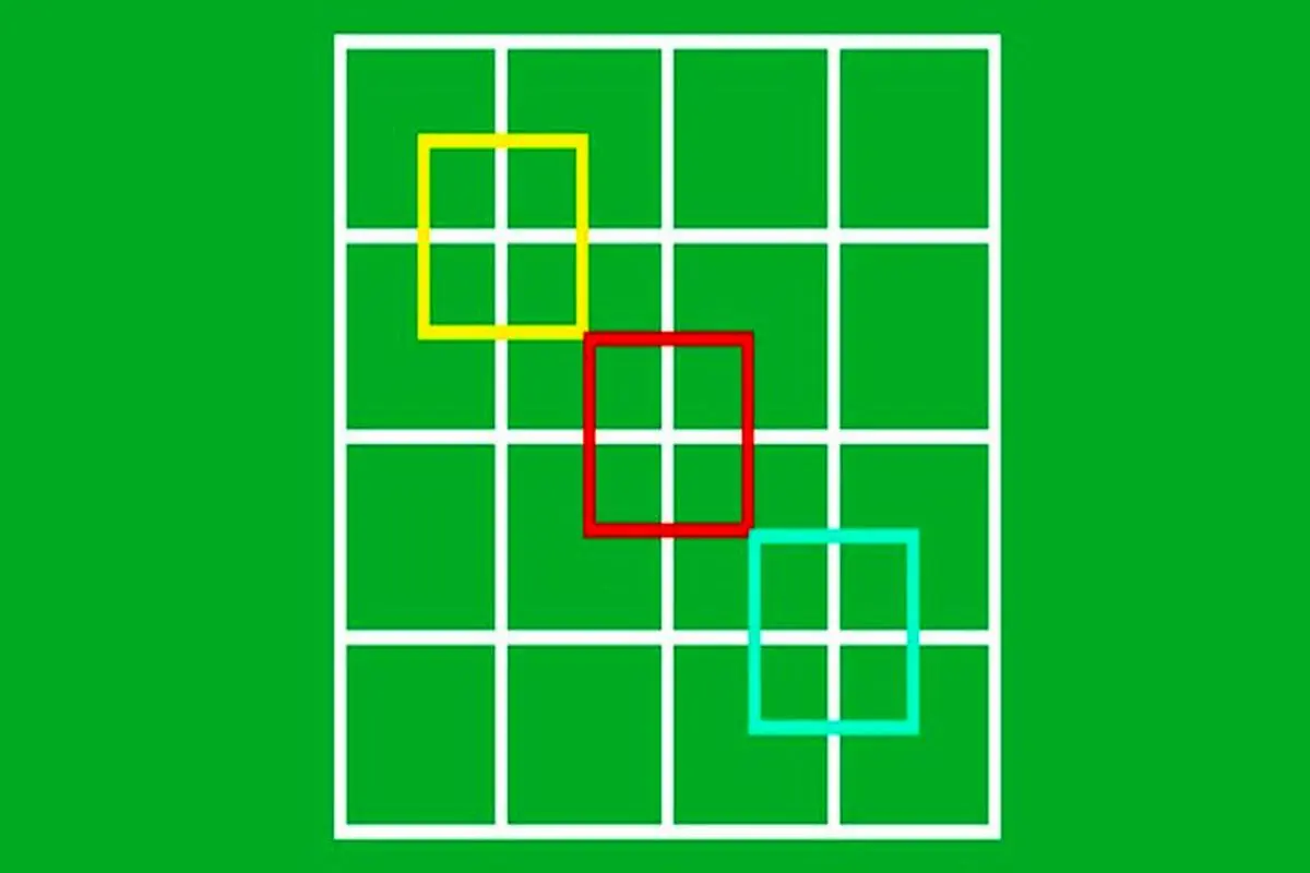 تست هوش | فقط نابغه ها و تنها دو درصد مردم میتونن تعداد دقیق مربع ها رو بگن