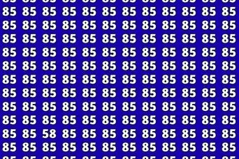 بازی فکری : فقط اونایی که 10/10 هستند تو 5 ثانیه عدد متفاوت و پیدا می کنن!