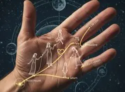 اسرار کف بینی: اگر این خط روی دست شماست ،یعنی یک زن برای شما شانس می‌آورد!