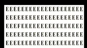 بازی فکری :  اگه ادعاته که ضریب هوشی بالا داری تو 8 ثانیه حرف F را در میان حروف دیگر پیدا کن!