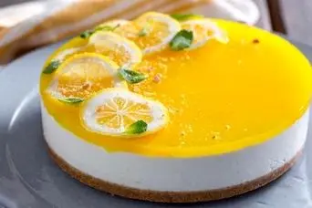 طرز تهیه چیز کیک لیمویی با عطر و طعمی فوق العاده مخصوص عصرانه پاییز