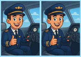 بازی فکری : فقط یه دید عقابیه که تو 6 ثانیه 3 تفاوت تصویر رو پیدا می کنه!