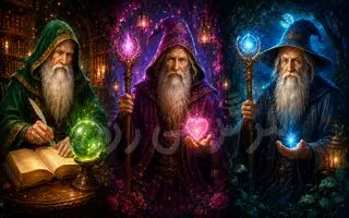 در سه روز آینده چه چیزی در انتظار شماست؟ یک جادوگر خردمند را انتخاب کنید و بفهمید!