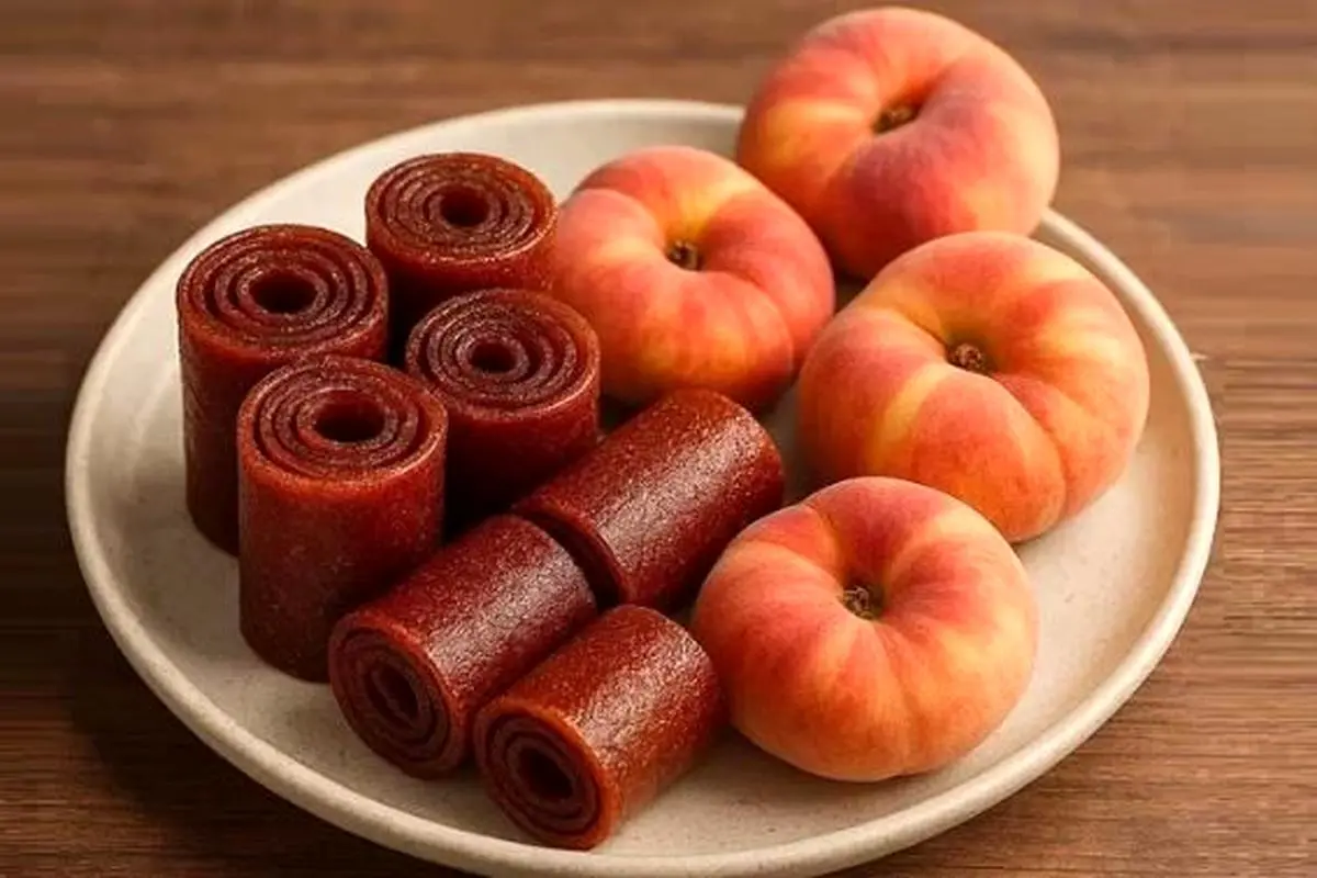 طرز تهیه لواشک هلو انجیری | تهیه لواشک هلو خوشمزه و ملس در نیم ساعت
