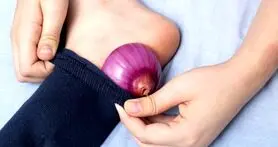 معجزه گذاشتن پیاز در جوراب که کسی به شما نمی گوید