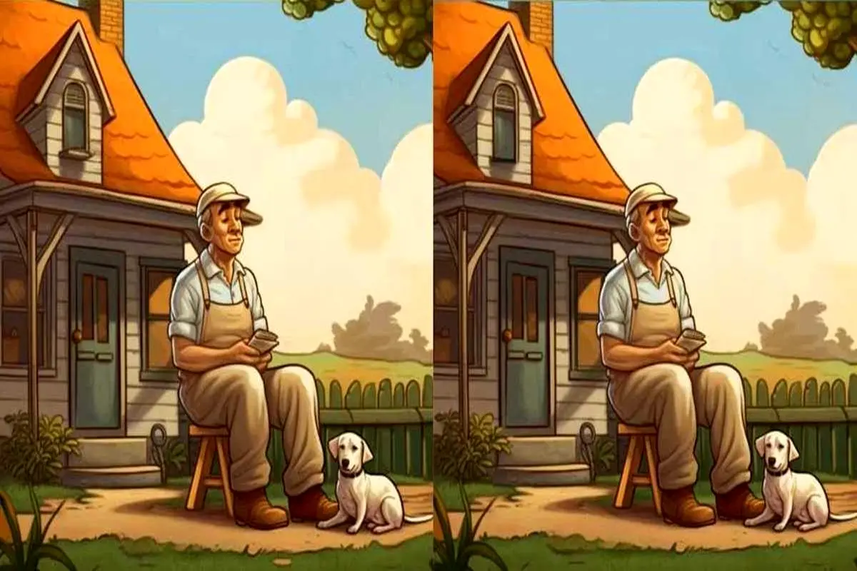 بازی فکری : 3 تا تفاوت تصویر و تو 5 ثانیه پیدا کن و به همه ثابت کن باهوشی!