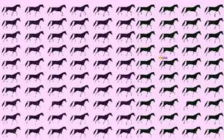 بازی فکری :  99٪ افراد در حل این معمای ضریب هوشی شکست خوردند!چند اسب سه پا می بینید؟