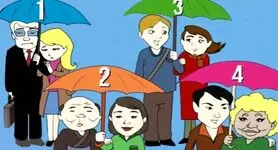 تست هوش و معما | به نظر شما کدام زوج رابطه خود را پنهان میکند تا بگم عشقت چقدر بهت وفاداره
