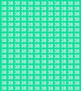 بازی فکری :تنها اوناییکه ضریب هوشی بالای 200 دارن میتونن عدد 33 رو توی تصویر پیدا کنن!